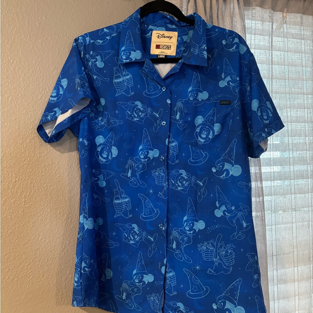 Sorcerer Mickey Blue RSVLT shirt